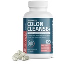 Bronson Advance Colon Cleanse Premium Cleanse & Detox Formula cu Psyllium Husk, Senna Leaf, Cascara Sagrada, Root Ginger, Licorice Root & More, Non-GMO, 120 capsule