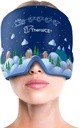 TheraICE Migrene Relief Cap, Cooling Gel Hat, Soothing Headache Ice Pack Mask Products, Face Cold Comprese Head Wrap pentru tensiune și stres