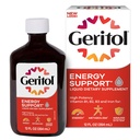 Geritol, Vitamina lichida si Suplimentul de fier, suport energetic, contine potenta mare B-vitamine si fier, gust placut, usor de inghitit, fara indulcitori artificiali, non-GMO, 12 Oz