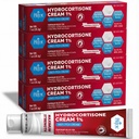 MED Pride Hydro Cortizon (Hydrocortizon) Cream 1% OTC pachet de 4 X 1 Oz Anti- Itch Ointment pentru Erupții cutanate, Eczemă, Bug Bites