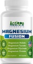 Active Lifestyle 4X Magneziu Supliment, Magneziu Glycinate, Taurate, Malate, Complex Orotate, Somn calm, OMG gratuit, Gluten gratuit, Soy Free, Dairy Free, Lab testat, Made in USA
