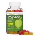 Cidru de mere Otet Gummies (Keto Friendly) cu mama (100 Gummies, Extra Large Bottle) pentru Digestion și Detox, Îmbunătățit cu extract de ghimbir uscat (Chewable, Made in the USA, Gluten Free)