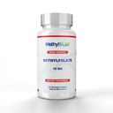 Methyl-Life® L-Metilfolat 10 mg - Tablete active masticabile cu formă ultrapură de Cerebrofolat® (L-5-MTHF, Calciu) 