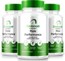 (3 ambalaj) Suplimentul Eroboost pentru bărbaţi, Suplimentul Eroboost pentru bărbaţi, Nutriţie zilnică pentru a sprijini performanţa maximă şi wellness generală, Recenzii oficiale de Formula Ero Boost (180 capsule)