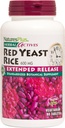NaturesPlus Herbal Active Red Yeast Rice Extended Release 600 mg - 60 comprimate, Pachet de 3 - Suportă General Well-Being - Vegetarian, Gluten Free - 180 Total Servings