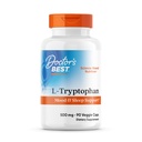 Doctorul cel mai bun L-Tryptofan , Ajuta la somn, Mood sănătos & Comportament, non-GMO, Vegan, Gluten & Soy Free, Veggie Caps, Promovează normal, somn odihnitor sănătos, 90 Conte