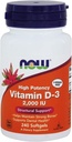 acum alimente, (2 ambalaj) vitamina D-3 potenta ridicata, 2000 UI, 240 Softgels