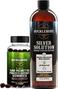 BUCKLEBURY Saw Palmetto Gumies prostate și structurat soluție de argint lichid 30ppm