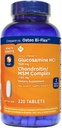 Concentraţia triplă de glucosamină 1500 mg şi comprimatele MSM 1288 mg (1 flacon (220 comprimate))