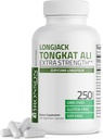 Bronson Longjack Tongkat Ali Extra Putere, 250 Capsule vegetariene