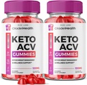 (2 Pack) Citadel Health Keto Gummies - Citadel Health Keto ACV Gummies for Advanced Weight Loss Body Boost Keto Gummies with Apple Cider Vinegar Supplement Belly Fat (120 Gummies)