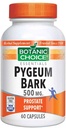 Alegerea botanică Pygeum Bark 500 mg, 60 capsule