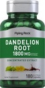 Piping Rock Dandelion Root Capsulele de rooot 