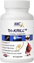 NWC Naturals Tri-Krill supliment de ulei pentru bărbați și femei, susține sănătatea comună, funcția creierului, și wellness generală cu Astexanthin