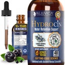 Hydrocin - Advanced Diuretic Retention Supplement Supplement - Livrare lichid pentru o mai buna absorbtie - Dandelion, Uva Ursi, Juniper Berry, Seminte de telina, Ceai verde & More!