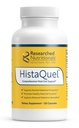 Cercetari nutritionale HistaQuel - Dual-Action Histamina si Mast Formula suport pentru celule - Clinic Cercetati Flavonoid & Herbal Formula cu Stinging Nettle & Black Cumin Seed Oil, 120 capsule