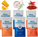 Masă Boosters MB Variety Pack Savory Proteina Supliment, Cheesy Brânză, Buffalo, Nearomate, Grass-Fed Colagen, crestere musculara, Tendon, Ligament, Hair Skin Repair, Gut Health