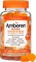 Amberen Menopause Suplimente pentru femei, Multi-Simptom Relief, Vitamina E & Unique Amberen Compus, Ajuta suport Hormon echilibru, Hot Flashes & Transpirații de noapte, Sugar Free, Orange Flavor, 60 Gummies