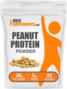 BulkSupplements.com Pudră de proteine din arahide - făină de arahide, pudră de proteine din arahide - Făină de proteine din arahide, gluten gratuit, 30g per Serving, 1 kg (2,2 lbs) (Pachet de 1)