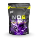 RMN NO2 negru oxid de azot Supliment pentru pompa, crestere musculara, vascularitate si energie - Stim-Free Stim pre-workout cu citrullina (30 Servings) (Black Razzy Ripped)