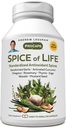ANDREW LESSMAN Spice of Life 60 Capsule - Opt extracte stabilite științific, concentrate. Sanatate-Promoting Spices. Usturoi, Curcumin, Oregano, Rosemary, Sage, Cimbru, Seminţe de muştar, Wasabi