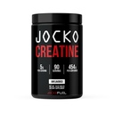 Jocko Fuel Creatin Monohidrat, Pure Micronized Powder pentru bărbaţi şi femei, Susţine creşterea musculară, Putere, Recuperare & Cogniţie, Nearomat, 450 Grams, 90 Servings