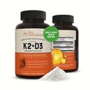 Vitamină conştientă în viaţă K2 MK7 cu supliment D3 