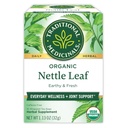 Medicamente tradiționale Ceai organic Nettle Leaf Herbal, susține sănătatea comună și wellness generală, (Pachet de 1) - 16 Ceai Bags