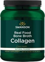 Swanson Real Food Broth Collagen - Aroma naturală 16.9 oz Pwdr