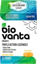 Biovanta Ingrediente naturale Lozene fără zahăr pentru tuse, rece și Sore gât, 24 Lemon Honey Throat Lozenges