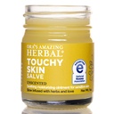 Ora uimitor Herbal, Skin sensibil Salve, Eczema Cream Tratamentul, anti-Itch Cream pentru copii și adulți, Calendula Ointment pentru sensibil natural, Fragrance gratuit, Dry Skin Balm 1 oz Dimensiune de călătorie