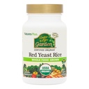 Naturas Plus Sursa de Life Garden Certified Organic Red Yeast Rice - 600 mg, 60 Capsule Vegane - Suport nutriţional pentru bunăstarea generală - Vegetarian, Gluten-Free - 60 Serviri