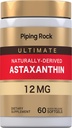 Piping Rock Astaxantină 12 mg 