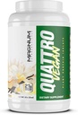 Magnum Nutraceuticals Quattro Vegan Proteina pulbere, Vanilla 2lb 