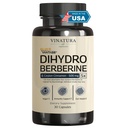 VINATURA Dihidroberberină Supliment cu Ceylon Scorțișoară, 500mg - (Patentat GlucoVantage Super Berberine), Poate Berberine 5X Mai absorbabil - 30 capsule