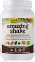 Dincolo de Fresh Amazing Shake, Superfood Formula, Proteine pe bază de plante, carbohidrați cu plasă mică, Proteina Wholefood, Înlocuirea mesei, Aroma de ciocolată naturală, 999 Grams, White