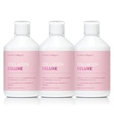 Colagen Deluxe 500ml x 3 I 8 Săptămâna Bundle I 12500 mg Colagen marin (tip I & III) Acid hialuronic I, Biotină, Vitamina C I Zahăr- fără - 8 săptămâni de aprovizionare