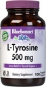 Bluebonnet Ltyrosine 500 Mg Vitamine capsule, 100 Conte