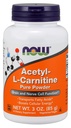ACUM Alimente Suplimente, ALC (Acetil-L-Carnitina) Pulbere, Brain și funcția celulelor nervoase*, 3-Ounce