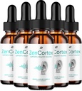 ZenCortex Tinitus picături ureche - ZenCortex 24, Zen Cortex picături lichide, ZenCortex Recenzii, Drops ZenCortex pentru relief ureche (5 ambalaj - 5 luni de aprovizionare)