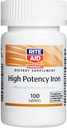 Rite Ajutor Tablete de fier de mare potenta - 100 Conte