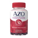 AZO Cranberry tract urinar Sanatate Gumries Supliment alimentar, 2 Gume = 1 pahar de suc de afine, ajuta curata si proteja, aroma naturala de berrylicious, non-GMO, 72 gume