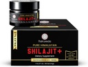 Himalayan Shilajit Resin pentru bărbaţi şi femei - Shilaj organic, Acid fulvin & 85+ Minerale naturale Trace - Ayurvedic Dietary Ceai Resin, 10 ingrediente naturale f - 90 Serviri, 1.27oz