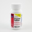Pachet special de 5 x alegere de calitate Ferrous SULFATE 325MG 100EA