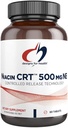 Proiecte pentru sănătate Niacin 500mg - Niacin CRT Vitamina B3 (acid nicotinic), comprimate cu eliberare lentă controlate pentru a ajuta la reducerea la minimum a hiperemiei - non-GMO, supliment fără gluten (60 comprimate)