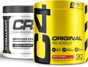 Cellucor Pre Workout & Creatine Bundle, C4 Original Pre Workout Powder, Fruit Punch, 30 Servings + Cor Performance Create Powder, 72 Servings