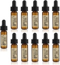 Set de probe de ulei de barbă a lui Skully (11) Drame de sticlă de 5 ml, ambalaj de călătorie