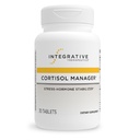 Integrative Therapeutics Cortizol Manager - Adrenale Health Supplement for Health Stress Response* - Vegan, Dairy-Free & Gluten-Free - 30 tablets (15 Servings)