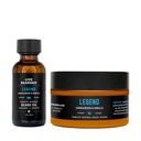 Live Beard Beard Oil and Butter Grooming Kit - Made in the USA - All-Nature Ingredients with Shea, Argan, Jojoba - Growth Support 