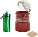 Premium Pill Crusher Cutter și Grinder pentru praf fin Perfect pentru medicamente Animale de companie Ușor de a utiliza Smasher cupa demontabil Ideal pentru Pastillas Medicina eficient Moledor pentru Daily Medicine Management
